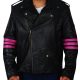 Hitman Bret Hart Leather Jacket