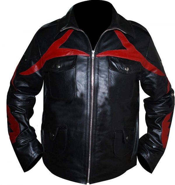 Prototype James Heller Alex Mercer Black Genuine Leather Jacket look