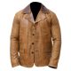 Red Dead Redemption II Arthur Morgan Brown Collar Leather Jacket