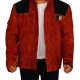 Solo A Star Wars Story Brown Suede Leather Jacket front