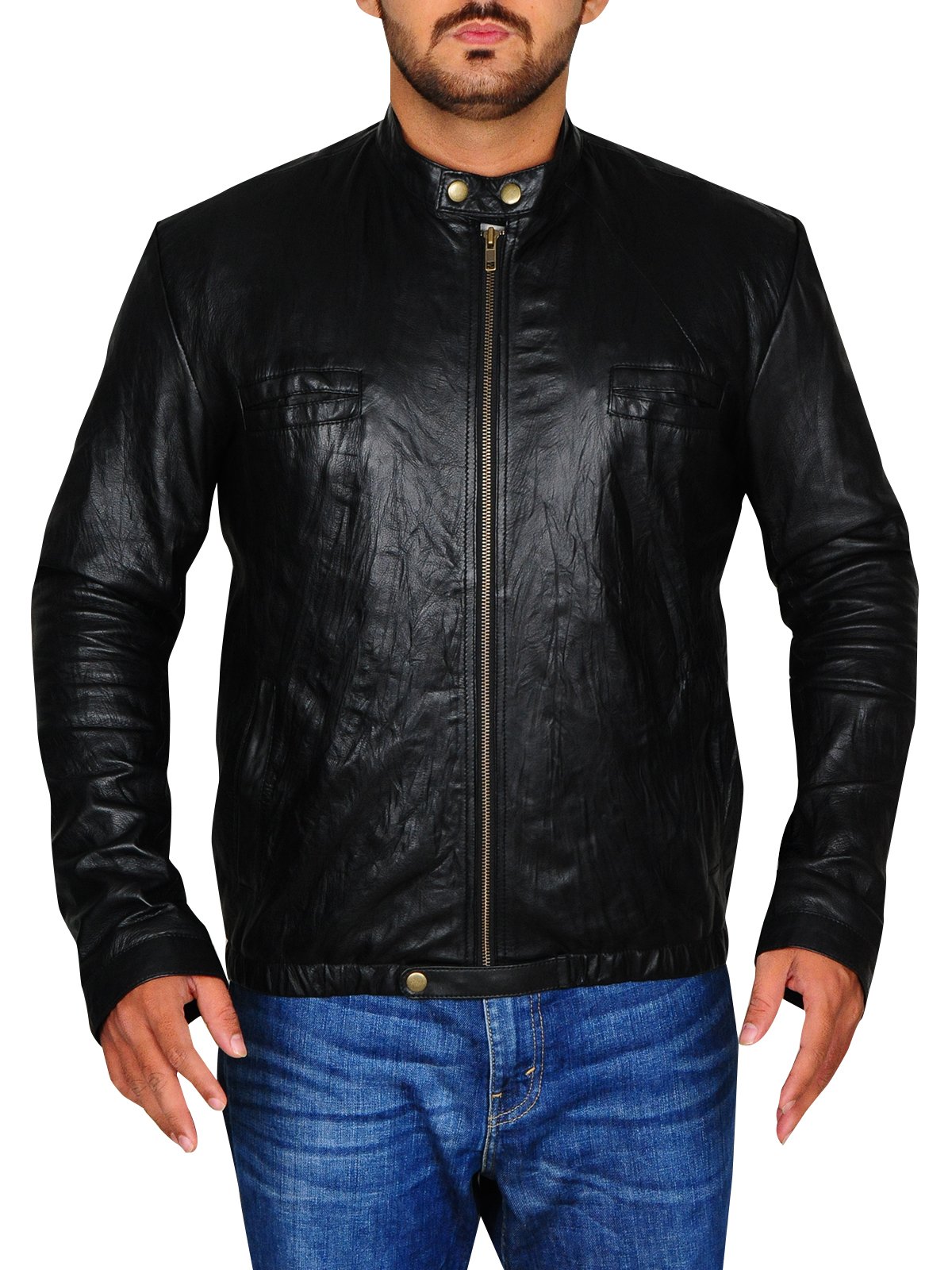 17 Again Zac Efron Leather Jacket- RockStar Jacket