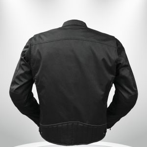 Rockstar Speedstar Motorcycle Codura Black Jacket back