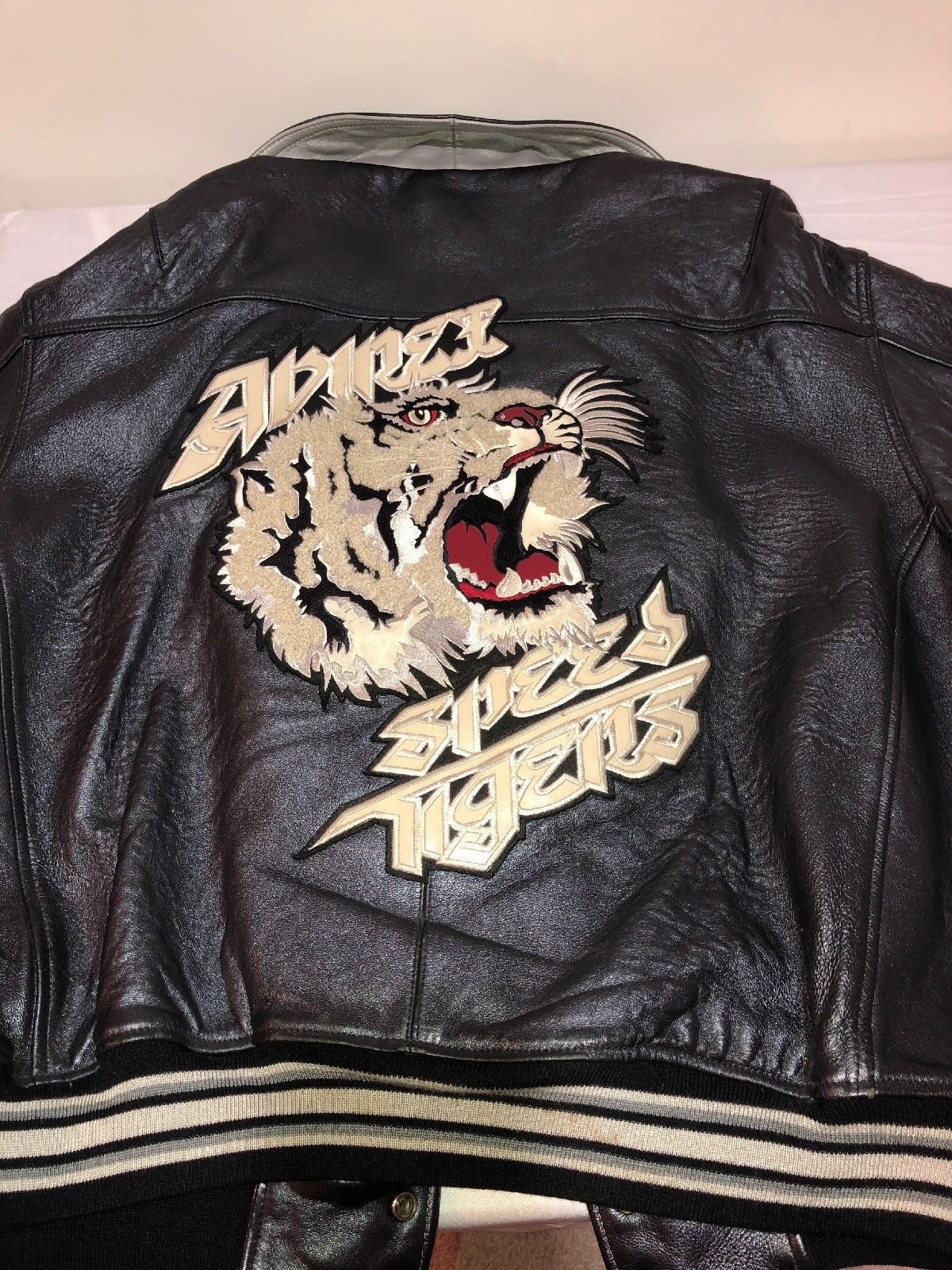 Leather Tiger Jacket 