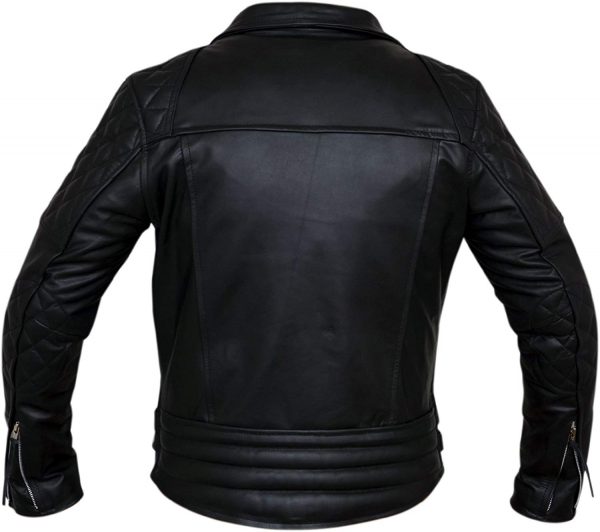 Diamond Leather Jacket - RockStar Jacket