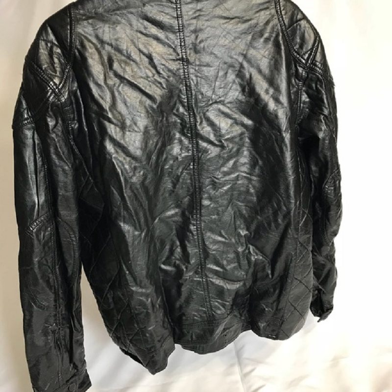 converse leather jacket