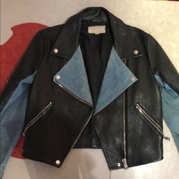 ironi Enhed ryste Acne Rita Leather Jacket - RockStar Jacket