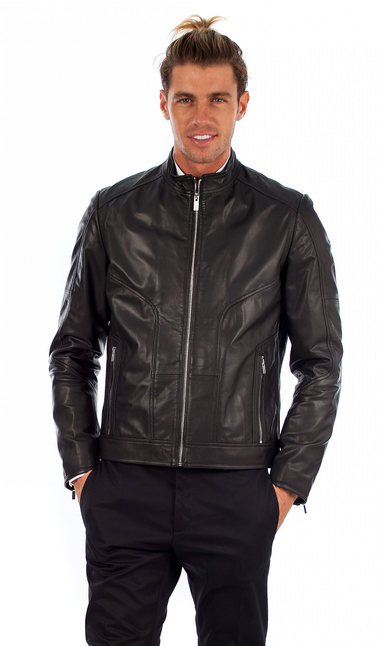 Hugo Leather Jacket - RockStar Jacket