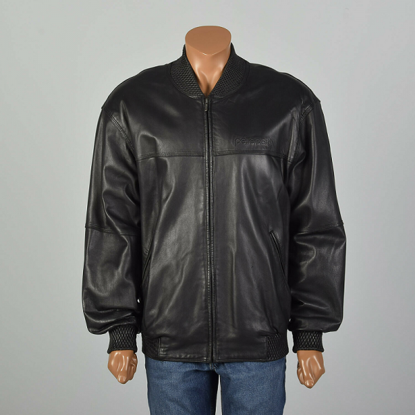 Pelle Pelle Black Leather Jacket - RockStar Jacket