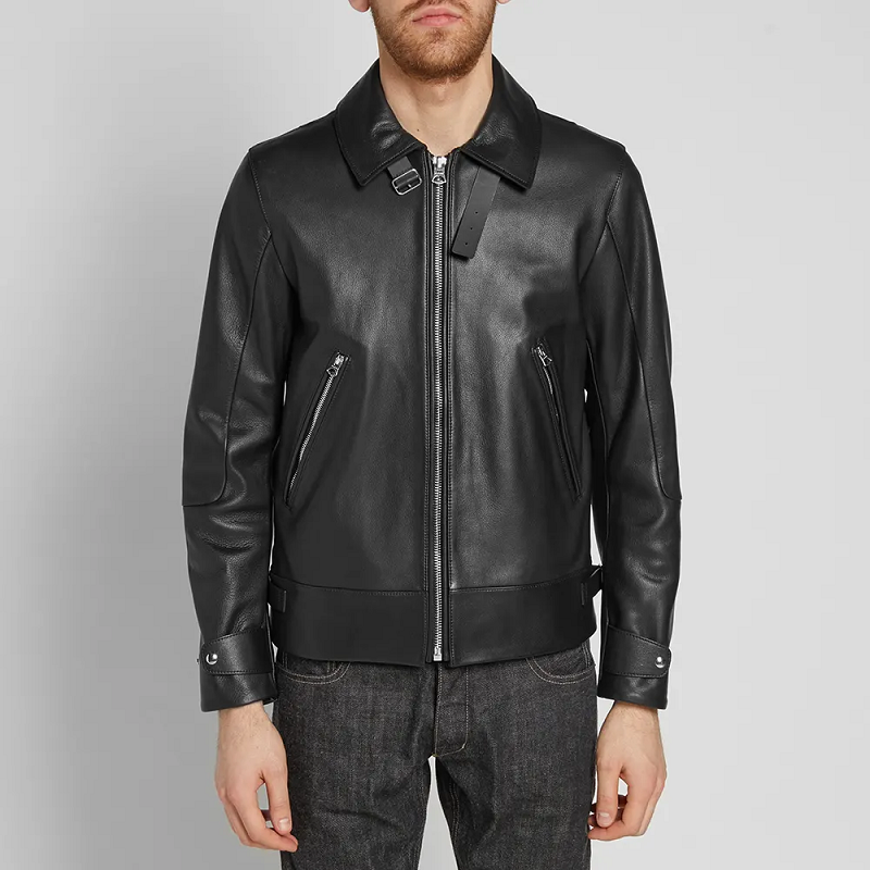 Acne Studios Leather Jacket Mens - RockStar Jacket
