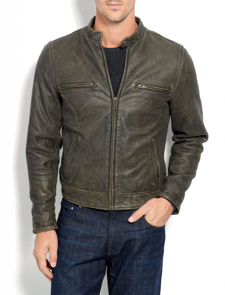 Lucky Brand Bonneville Leather Jacket - RockStar Jacket