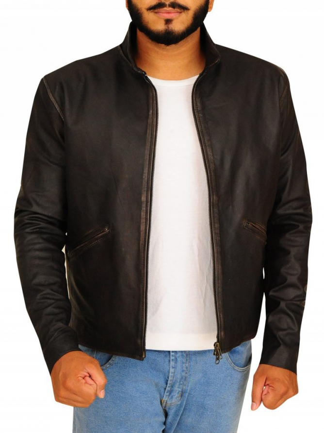 Tron Legacy Leather Jacket - RockStar Jacket