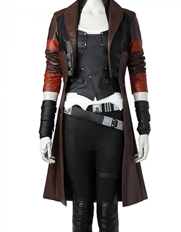 Gamora Leather Coat