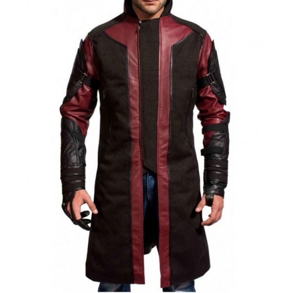 Hawkeye Leather Coat