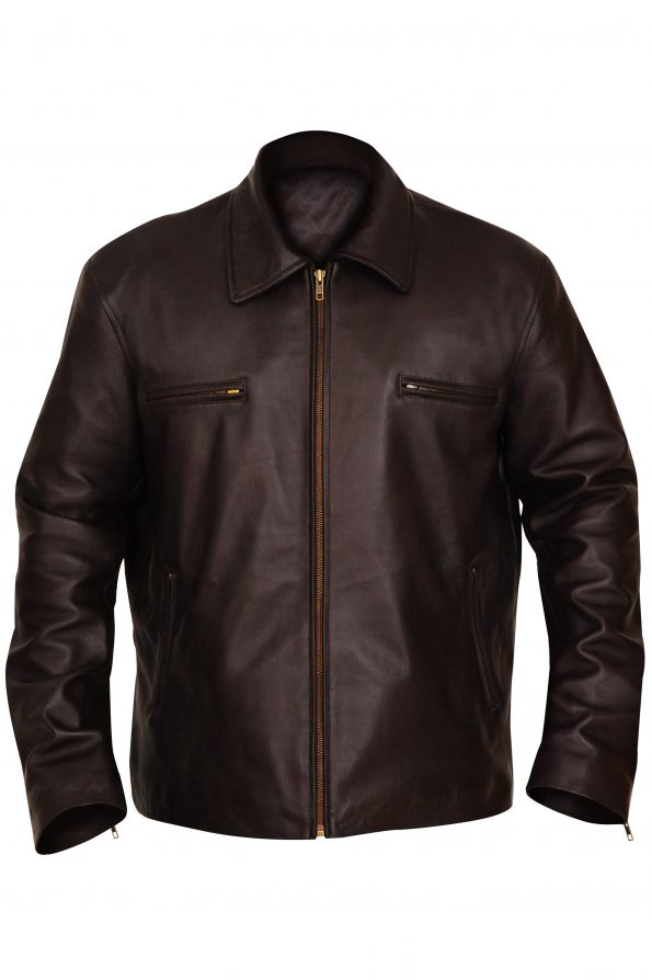 President Obama Brown Leather Jacket – RockStar Jacket
