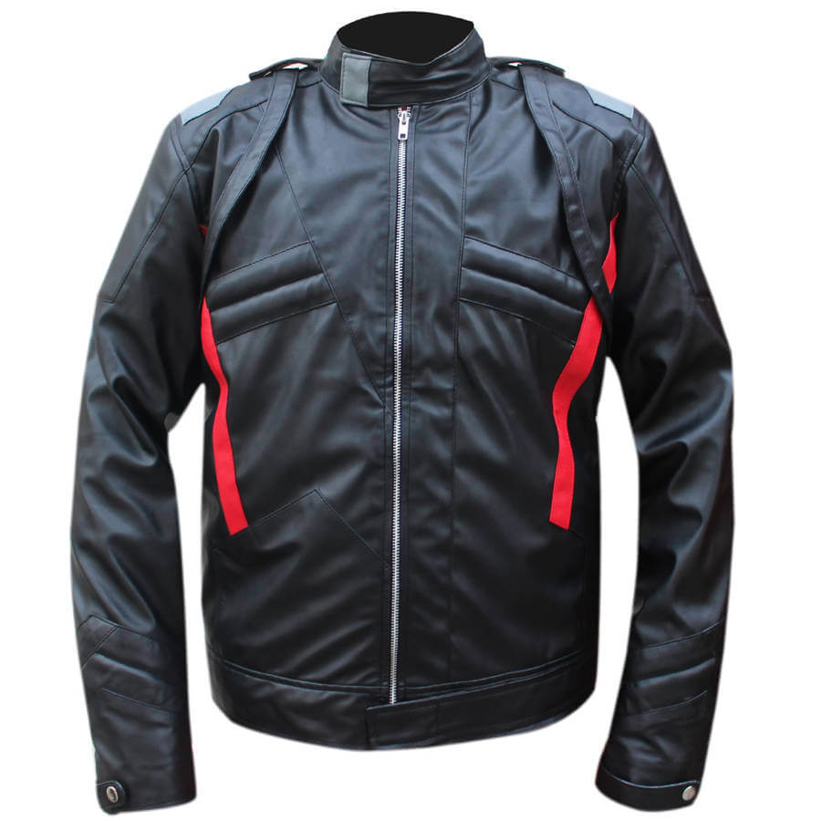 Overwatch Soldier 76 Jack Morrison Biker Leather Jacket - RockStar Jacket