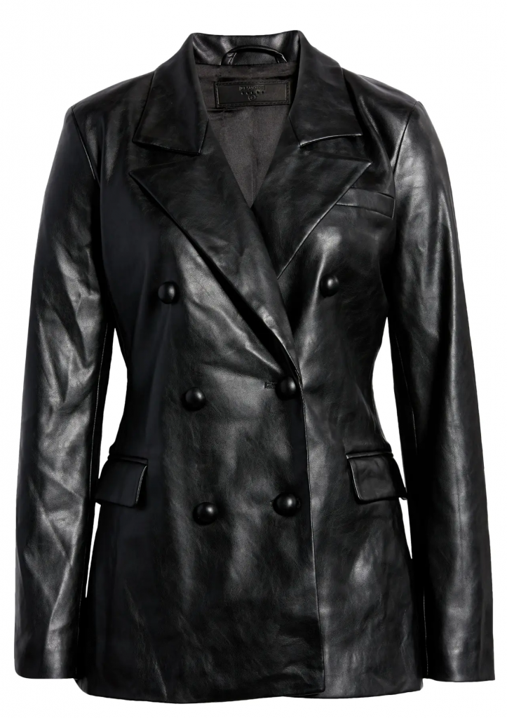 The Nightingale Blanknyc Leather Blazer - RockStar Jacket