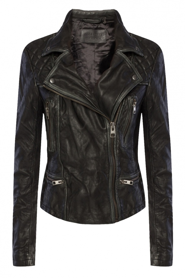 Allsaints Cargo Leather Jacket - RockStar Jacket