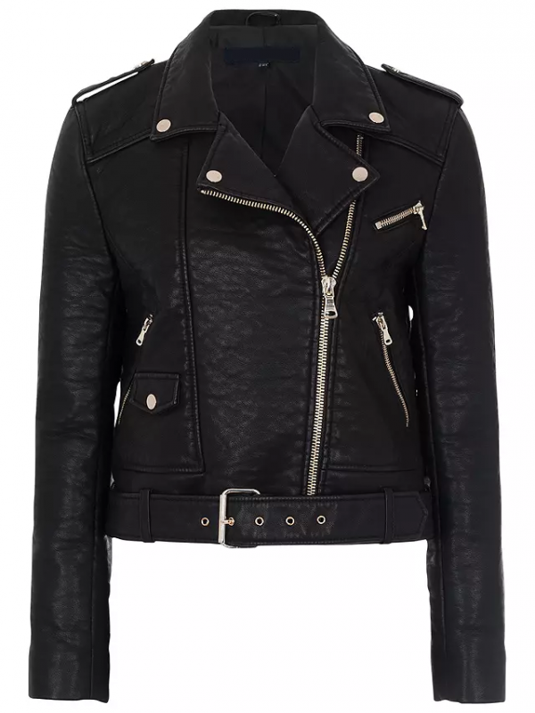 French Connection Biker Leather Jacket - RockStar Jacket