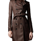 Kate Beckett Castle Stana Katic Trench Leather Jacket