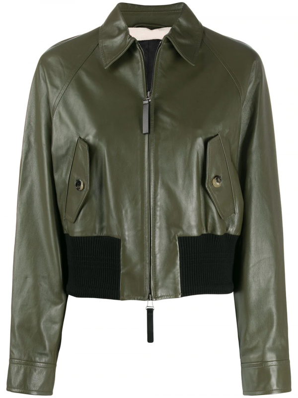 Rue 21 Bomber Leather Jacket