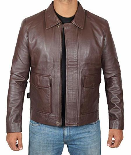 Indiana Jones Brown Leather Jacket - RockStar Jacket