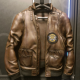 The Invictus Flight Brown Leather Jacket