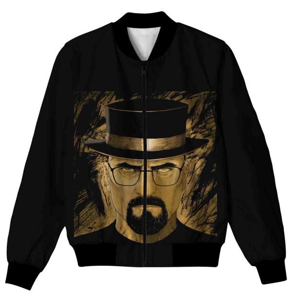 Breaking Bad All Over Printed Satin Jacket