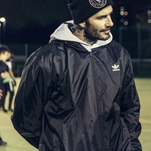 Save Our Squad David Beckham Hooded Jacket