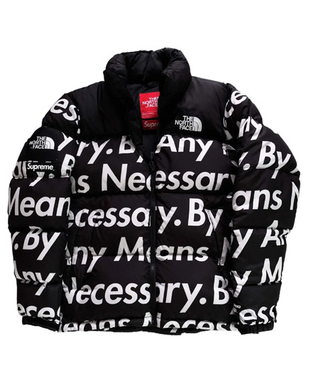 The North Face By Any Means Necessary Black Puffer Jacket
