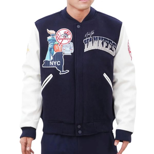 NY Yankees Home Town Varsity Wool Jacket