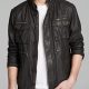 Brandon Flynn Black Leather Jacket