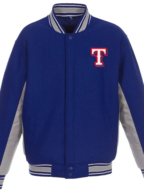 Texas Rangers Royal Wool Jacket