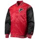 Atlanta Falcons Enforcer Red And Black Satin Jacket