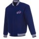 Buffalo Bills Bomber Royal Blue Wool Jacket