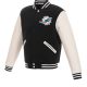 Miami Dolphins Black and White Varsity Jacket