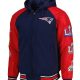 New England Patriots Defender Royal Hooded Jacket